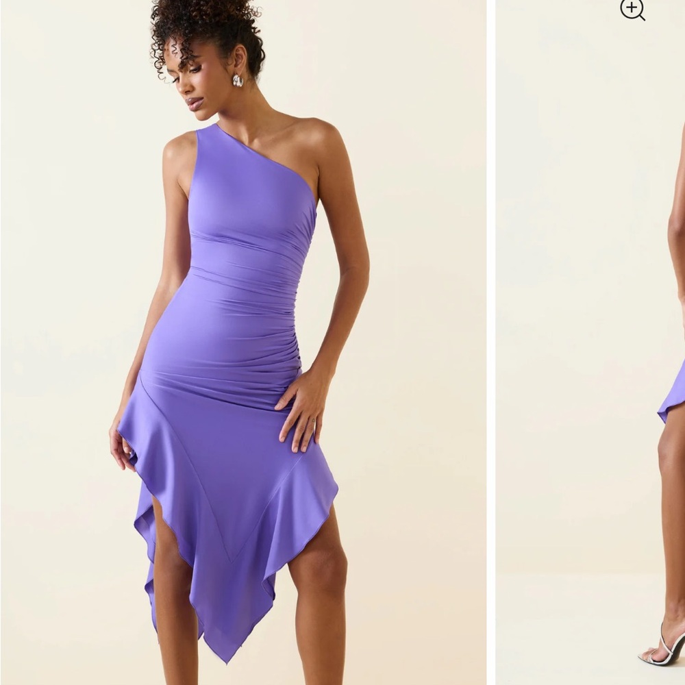Oh Polly Thalia Dress in Violet